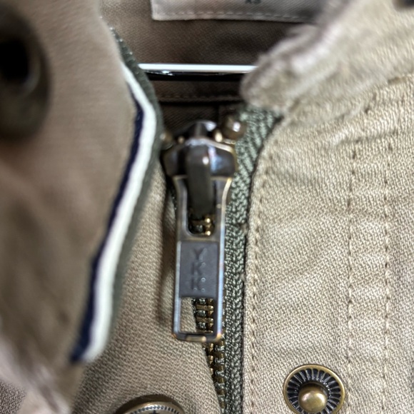 Marine Layer Olive Green Elle Women's‎ 100% Cotton Utility Jacket Size XS - Picture 7 of 16